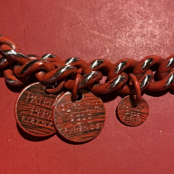 Patrizia Pepe Vintage Gorgeous Metal Link Logo Belt Rare Made in Italy ?? Belts (PATRIZIA PEPE) for women | Buy online | ABOUT YOU main image 4